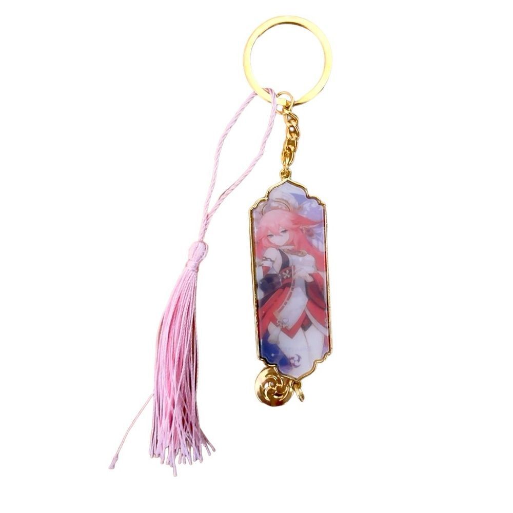 Genshin Impact Yae Miko Acrylic Pendant Keychain